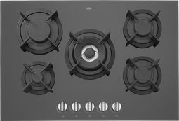 ETNA KGG673ZTA - Inbouw gaskookplaat - Zwart glas