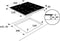 ETNA KI560ZT - Inbouw inductiekookplaat - 2-fasen - 60 cm breed - 4 kookzones