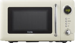 ETNA SMV620BEI Retro Magnetron - 20 liter - Compact, Stijlvol en Efficiënt met 12 Automatische Programma's