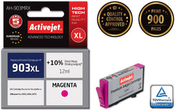 Activejet AH-903MRX - Inktcartridge - Vervanging HP 903XL T6M07AE - Magenta (12 ml)