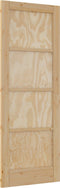 vidaXL - Interne - Deur - 'ORKDAL'73,5x198,5x4 - cm - Massief - Vurenhout