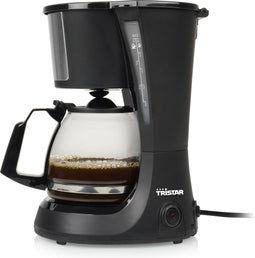 Tristar CM-1281 - Koffiezetapparaat filterkoffie 600W - 0,75L 6 koppen - Camping geschikt - Zwart