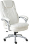 Directeursstoel Draaibaar CHIEF Kunstleer Gebroken wit
