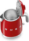 Smeg KLF05RDEU - Mini Waterkoker - 0,8L 1400W - Rood