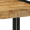 vidaXL - Koffietafel - 40x50x38 - cm - Massief - Ruw - Mango - Hout