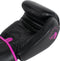 Super Pro Combat Gear - Warrior Kickbokshandschoenen - Lederen 8oz - Zwart/Roze