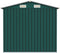 vidaXL - Tuinschuur - 205x129x183 - cm - gegalvaniseerd - staal - groen
