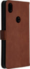 iMoshion Hoesje Geschikt voor Alcatel 3C (2019) Hoesje Met Pasjeshouder - iMoshion Luxe Bookcase - Bruin