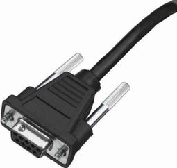 Eclipse 5145 Cable: RS232 black DB9 female 2 9m (9 5ft) coiled 5V external power