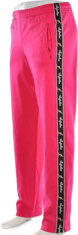 Australian Pant - Sportbroek - Heren - Maat 48 - Donker Roze, Zwart, Zilver