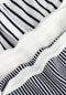 Petit Bateau - Trio babyrompertjes - Lange mouwen - Wit/Blauw + Blauw/Wit + Wit