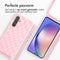 iMoshion Hoesje Geschikt voor Samsung Galaxy A54 (5G) Hoesje Met Koord - iMoshion Siliconen design hoesje met koord - Roze / Retro Pink