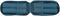 Etui BlackFit8 Egeo Blauw