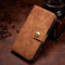 ETUI FOLIO CUIR 2EN1 BRUN POUR IPHONE XS/X
