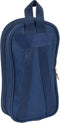 Etui Harry Potter Magical Bruin Marineblauw (12 x 23 x 5 cm) (33 Onderdelen)