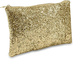 Etui Lannoo QC Sparkle Cosmetic 21cm glitter goud