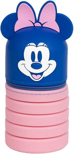 Etui, School, Hobby, Kantoor - Minnie Mouse 3D Harmonica (hoog/laag) - Happy Minnie Mouse - Disney (6,5 x 19,0 x 6,5 cm)