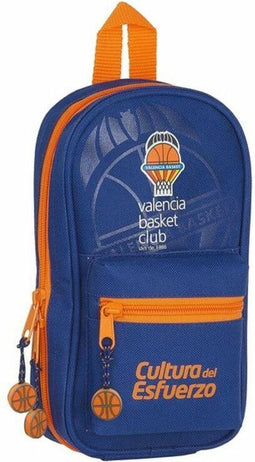 Etui Valencia Basket Blauw Oranje (33 Onderdelen)