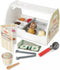 Melissa & Doug Houten ijscorner - Speelset 28-delig - Inclusief ijsschepper en toppings - Multicoloured (1 stuk)