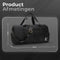 Aramae® Dames Sporttas - Weekendtas - Waterafstotend - Zwart