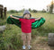 Great Pretenders Verkleedkledij Draak/Ridder - Omkeerbare cape - 110-116cm - 5-6 jaar - Multi