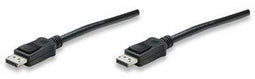 Manhattan 306935 - DisplayPort Kabel - Male/male - 130cm - Zwart