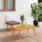 vidaXL - Tuintafel - 90x55x35 - cm - massief - acaciahout