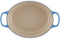 Le Creuset Braadpan Signature - Ovaal - Azure - Ø 29 cm / 4,7L - Geëmailleerd Gietijzer - Ideaal voor Stoofschotels, Braadgerechten en Langzaam Koken