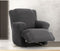 Hoes voor stoel Eysa JAZ Donker grijs 80 x 120 x 110 cm