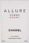 Chanel Allure Homme Sport 150 ml - Eau de Cologne - Herenparfum