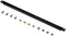 Renkforce RF-3429138 - Afdekpaneel 19 inch 0.5 HE - Staal - Donkergrijs