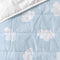 Sprei HappyFriday BASIC KIDS Blauw 180 x 260 cm