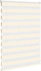 vidaXL - Zebra - rolgordijn - 95x100 - cm - stofbreedte - 90,9 - cm - marmerbeige