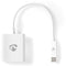 Nedis CCGP64851WT02 - USB-C naar VGA Kabel - 20cm - Wit