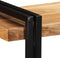 vidaXL - Wandschap - 110x33x45 - cm - massief - acaciahout