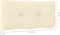 vidaXL - Palletkussens - 2 - st - stof - crèmekleurig