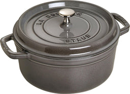 Staub Braadpan Cocotte Grafietgrijs - ø 24 cm / 3.8 liter