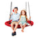 Nestschommel - Schotelschommel - 110 CM - Max. 150 KG - Zwart/Rood