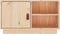 vidaXL - Tv-meubel - 70x34x40 - cm - massief - grenenhout