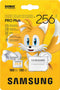 Samsung Sonic the Hedgehog PRO Plus - microSDXC 256GB - 180MB/s leessnelheid - A2-classificatie