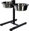 Kerbl Voerbakken met standaard - 2 x 2800ml