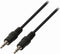 Nedis - Stereo-Audiokabel - 3,5 mm Male - 1 m - Zwart