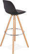Alterego Tatami - Zwarte Barkruk - 42x42x95cm