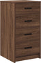 vidaXL - Dressoir - Bruin - Eiken - 40x41x75 - cm - Gemaakt - Hout