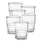 Duralex Empilable - Tumbler - hardglas - Stapelbaar - 0.16 l - 6 stuks