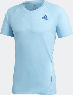 adidas Adi Runner - Sportshirt Heren - Maat M - Licht Blauw