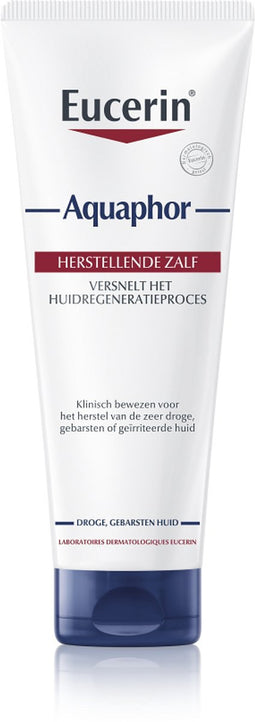 Eucerin Aquaphor Huidherstellende Zalf - Zalf voor Zeer Droge, Gebarsten en Geïrriteerde huid Huid - Grootverpakking - 198 gram
