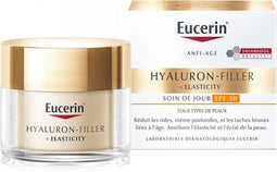 Eucerin Hyaluron-Filler + Elasticity Anti-rimpel Dagcrème - SPF 30 - Vermindert Donkere Vlekken - Thiamidol en Hyaluronzuur - 50 ml