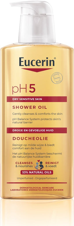 Eucerin pH5 Doucheolie Ongeparfumeerd - Shower Oil - 400 ml