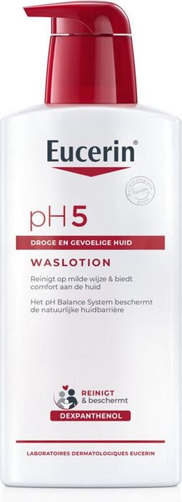 Eucerin pH5 Waslotion - Lotion Voor Droge Huid - Dexpanthenol - 400ml